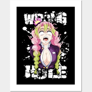 wrong hole Posters and Art